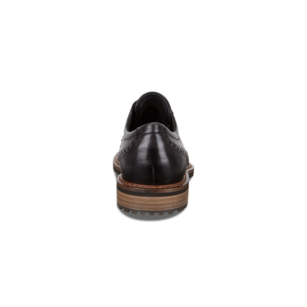 ECCO Mens Dress Shoes Brown - Vitrus I Wing Tip Tie - UGP-805673